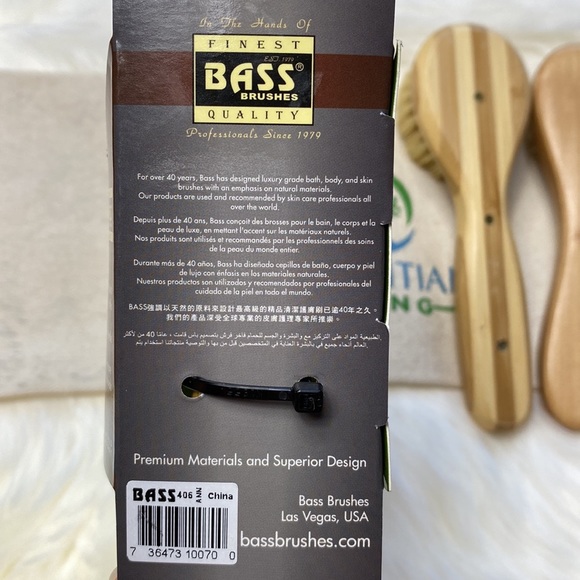 •three• Facial Dry Brushes with Canvas Bag - Picture 7 of 8